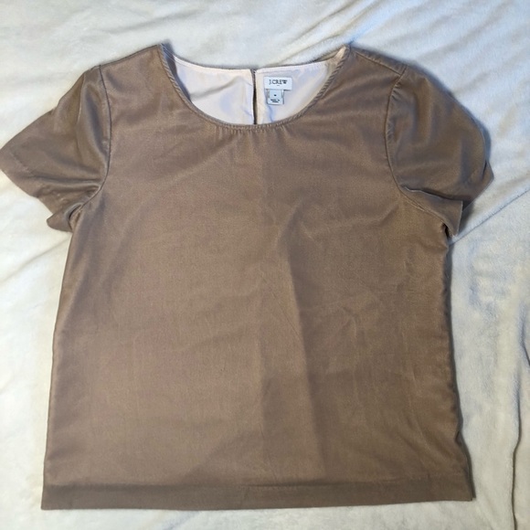 J. Crew Tops - J. Crew velvet shirt